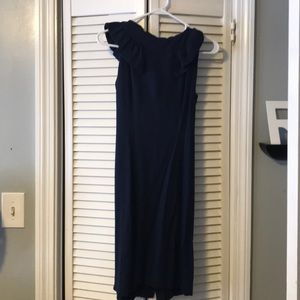 Classy navy dress